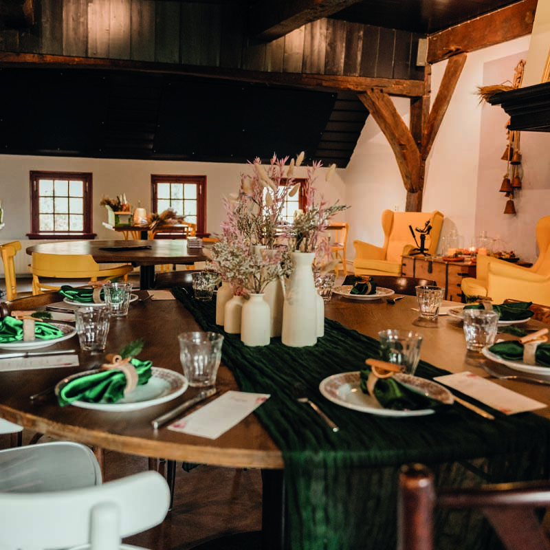 Trouwen in Orvelte restaurant